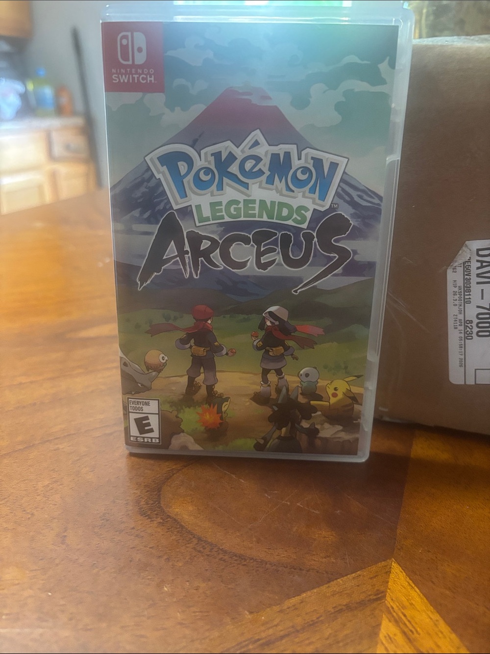 Nintendo Switch Pokémon Legends: Arceus – Green and Blue Cover